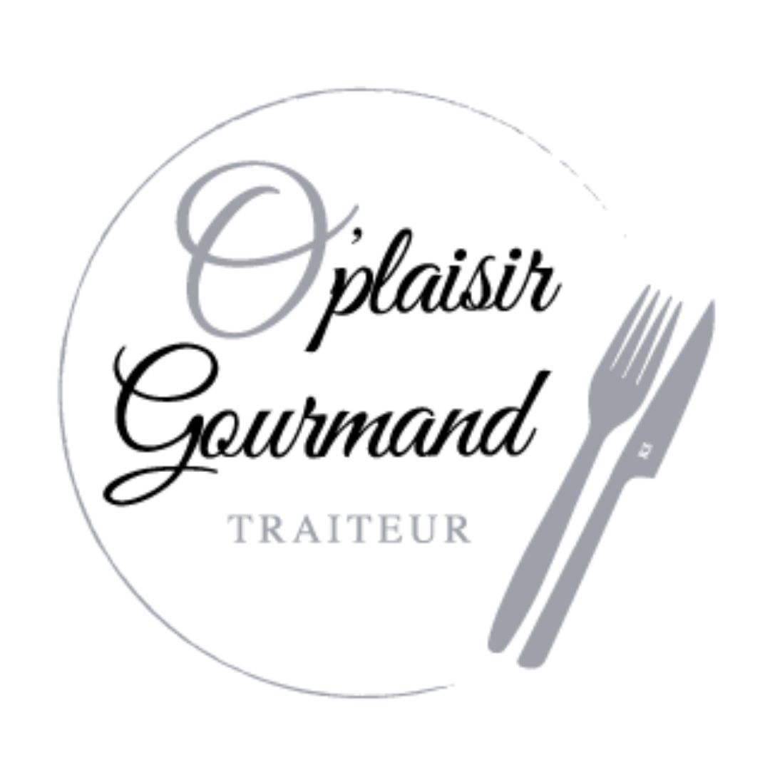 logo du traiteur O plaisir gourmand